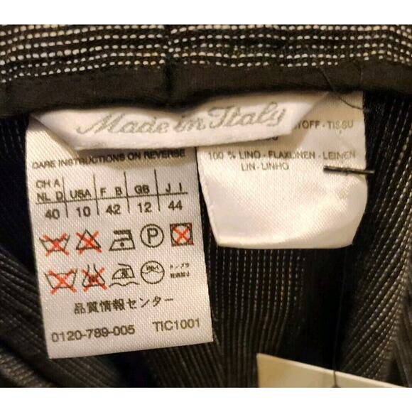 MaxMara Linen Straight Leg Pants - Picture 11 of 11